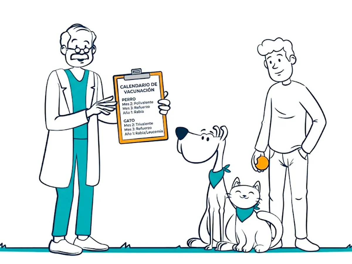 Calendario de vacunas para cachorros: guía por edades y errores comunes